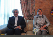 نشست انتخاباتی محمدرضا عارف و همسرش!