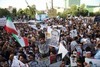 تجمع حامیان قالیباف در میدان فلسطین