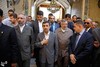 احمدی نژاد در حرم حضرت علی (ع)