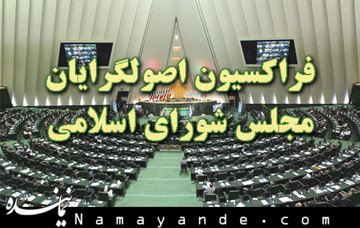 فراکسیون اصولگرایان قوی و با برنامه است فراکسیون اصولگرایان