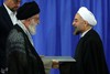 مراسم تنفیذ حکم ریاست جمهوری دکتر روحانی