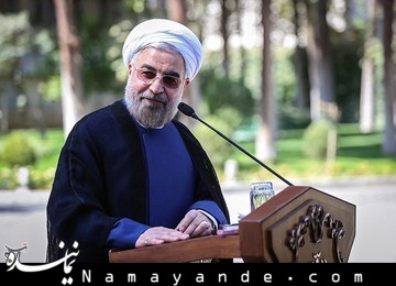 روحانی: پرچم توسعه اقتدار ملی را به اهتزاز در میآوریم حسن روحانی