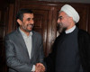 احمدی نژاد و روحانی