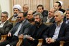 دیدار رهبر انقلاب با شهردار واعضای شورای شهر تهران