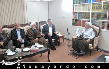 دیدار معاون اول دولت اعتدال با نماد افراط در حوزه ! صانعی