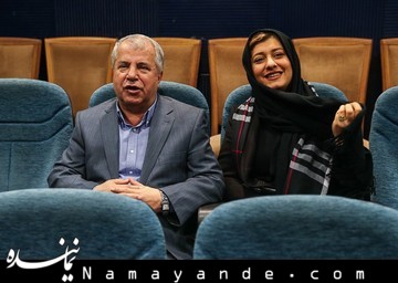 عکس یادگاری دایی و پروین با بازیگر زن +تصاویر علی پروین