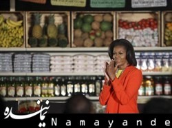 زورآزمایی میشل اوباما! +عکس  میشل اوباما