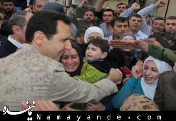 مردی که حتی یک قدم عقب نشینی نکرد
 بشار اسد