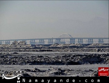 توقف ورود آب دشتها به دریاچه ارومیه دریاچه ارومیه