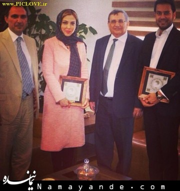 پست زیبای لیلا اوتادی درباره یک شهید+عکس لیلا اوتادی