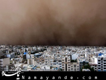 طوفان دوباره تهران را درنوردید طوفان