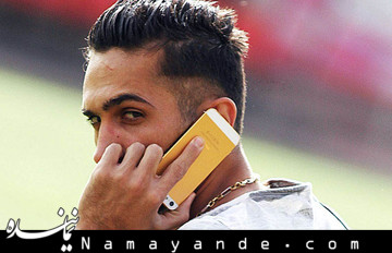 آشتی ۲ فوتبالیست مشهور ایرانی/عکس سوتی پیام صادقیان