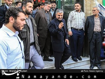 مراسم ترحیم پدر سردار جعفری