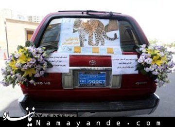 ماشین عروس دیدنی و جالب یک داماد+عکس ماشین عروس