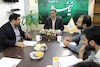 بازدید «ضرغام صادقی» عضو هیئت رئیسه مجلس شورای اسلامی از پایگاه خبری-تحلیلی نماینده