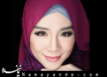 مدل مجلات مالزی مسلمان شد +عکس  مدل