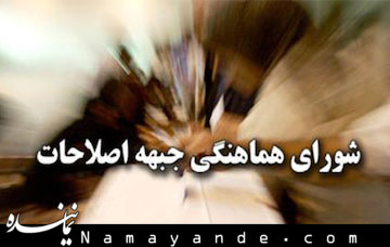 دبیر جدید شورای هماهنگی جبهه اصلاحات انتخاب شد  شورای هماهنگی جبهه اصلاحات