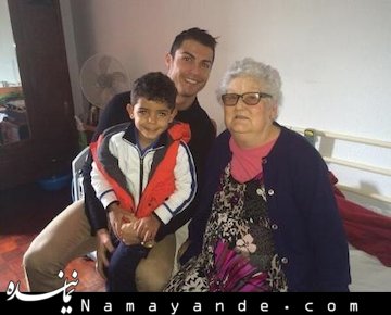 کریستیانو رونالدو هم عزادار شد +عکس رونالدو