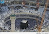 تصاویر هوایی از کعبه در ماه رمضان 