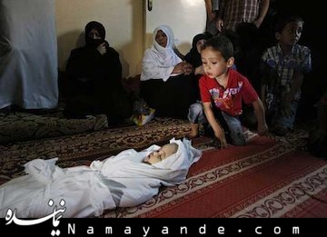 عکسیکهدل هرانسانی را بهدرد میآورد غزه