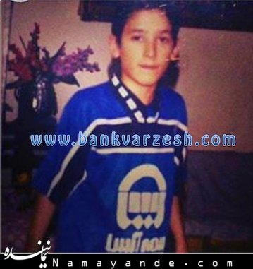 عکس/ بچگی های آندوی استقلالی  آندو