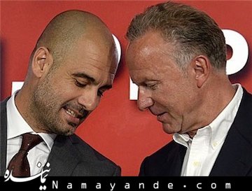 باشگاه بایرن مونیخ هرگز گواردیولا را اخراج نمیکند فوتبال