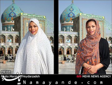 حجاب تنها برای یک روز!+تصاویر حجاب