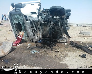 ۶ کشته درسقوط پیکان به داخل آب+عکس  تصادف