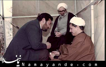 از تلاش های هاشمی برای قائم مقام سازی از منتظری تا مشکل قانونی که نادیده گرفته شد ! هاشمی و منتظری