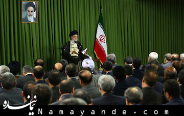 تعامل با همه دنیا به جز رژیم صهیونیستی و امریکا /  مذاکره تأثیری در تحریم و کم کردن دشمنی امریکا نداشت آیت الله خامنه ای