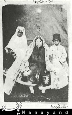 خوش سبیل ترین دختر ناصرالدین شاه! + عکس مادر ناصرالدین شاه قاجار