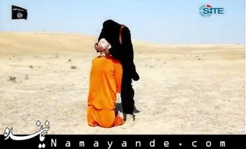 "سر بریدن مصری ها" در مقابل کاخ سفید!+تصاویر سربریدن خبرنگار آمریکایی