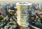 معماران چینی اخیراً پروژه‌ای برای شهر لندن ارائه کرده‌اند که مانند یک شهر عمودی گنجایش اهالی یک شهر را داراست.