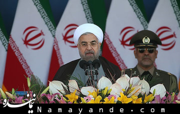 ۵+۱ نمیگوید در اراک نیروگاه نباشد حسن روحانی در هفته دفاع مقدس