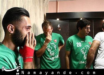 درگیری صادقیان با هواداران پرسپولیس!/عکس پیام صادقیان