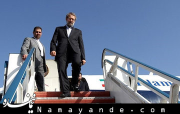 لاریجانی به ژنو میرود لاریجانی هواپیما