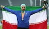 کسب مدال نقره لیلا رجبی، ورزشکار زن بلاروسی الاصل تیم ملی ایران در رشته پرتاب وزنه