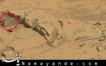 کشف چراغ راهنمایی و رانندگی در مریخ مریخ