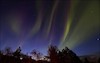  این تصاویر زیبا هفته گذشته در شمال نروژ از پدیده زیبای شفق قطبی گرفته شده است. بسیاری از گردشگران به این منطقه سفر می کنند تا نمایش رنگ ها در آسمان شب را مشاهده کنند.  