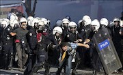 تظاهرات ضد داعش در ترکیه