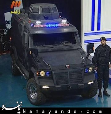 هیولا، ماشین پلیس شد!+ تصاویر  خودروی پلیس