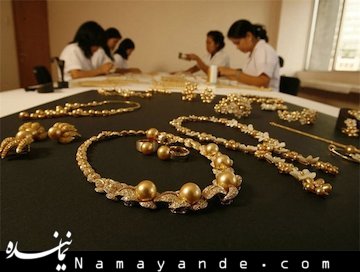 گران ترین جواهرات دنیا+ تصاویر  مروارید طلایی