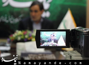 «ابراهیم آقامحمدی» در حاشیه بازدید از سایت «نماینده»