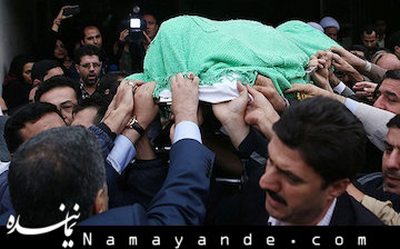 مراسم غسل آیت الله مهدوی کنی انجام شد کراپشده - آیت الله مهدوی کنی