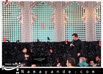 سياه پوشي در فرهنگ شيعه دکور منحصر به فرد یک هیئت عزاداری