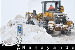 آخرین وضعیت ترافیکی استانهای سردسیر/ اغلب محورهای برفخیز باز است برف/1