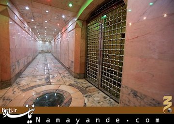 چشمه‌ای که حضرت عباس(ع) را طواف می‌کند