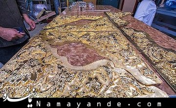 ساخت ضریح جدید حضرت عباس(ع) / عکس ضریح جدید حضرت عباس(ع)