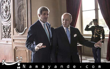 جان کری: برای پیشرفت در مذاکرات تلاش میکنیم/ وزیر خارجه فرانسه: نتیجه مذاکرات باید مثبت باشد وزرای خارجه آمریکا و فرانسه