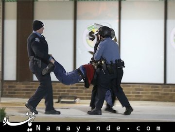 تظاهرات در ۱۲۰ نقطه آمریکا + تصاویر  تظاهرات در آمریکا